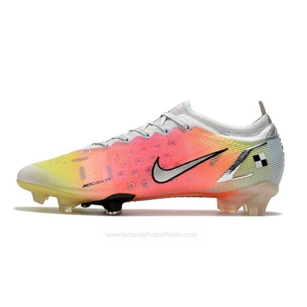 Nike Mercurial Vapor XIV Elite FG Blanco Rosa Plata